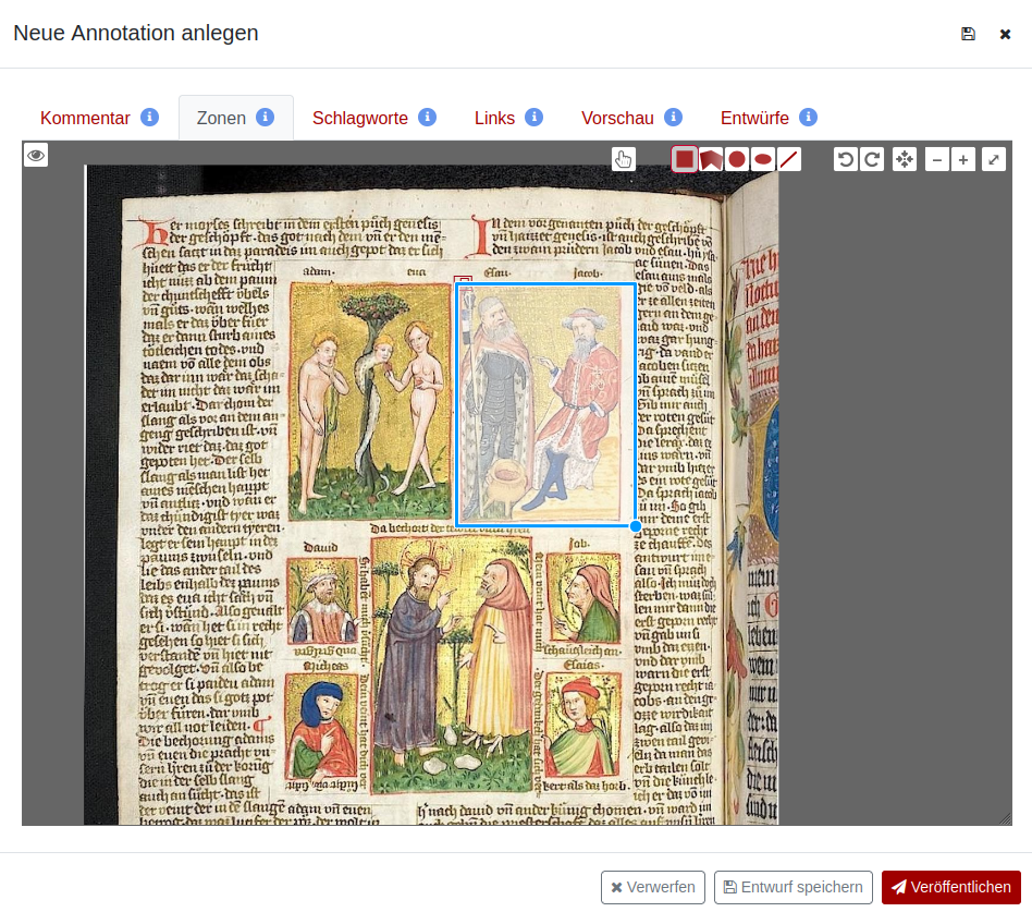 Figure 13: Zonen-Editor