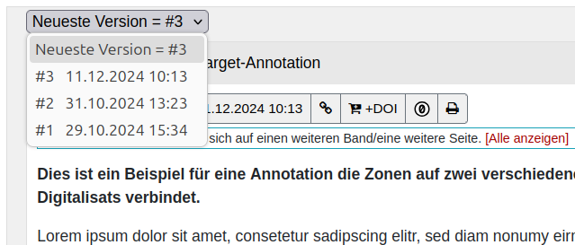 Figure 25: Versionen