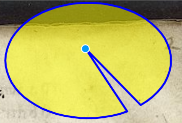 Figure 16: Ellipse mit zusätzlichem Eckpunkt